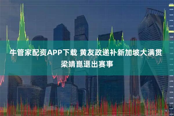 牛管家配资APP下载 黄友政递补新加坡大满贯 梁靖崑退出赛事
